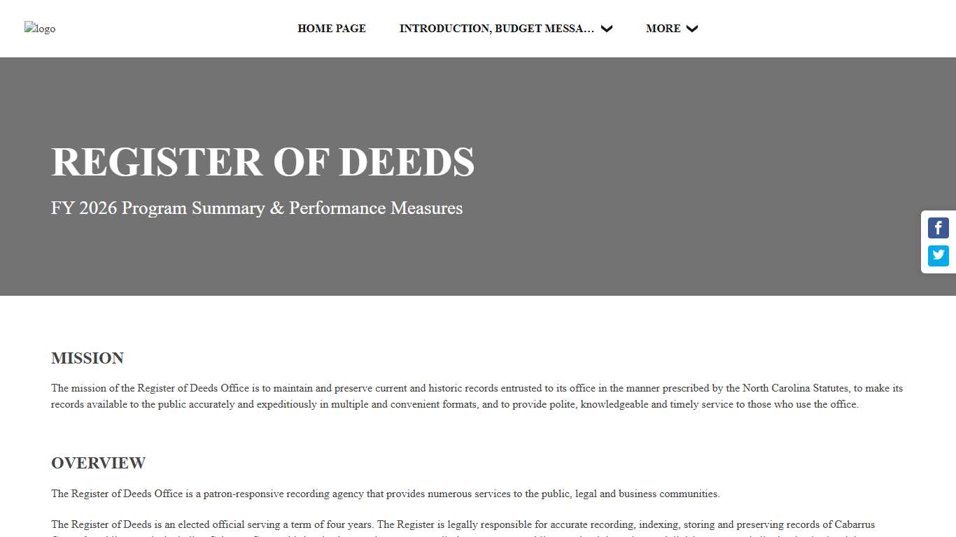 FY 26 Adopted Budget