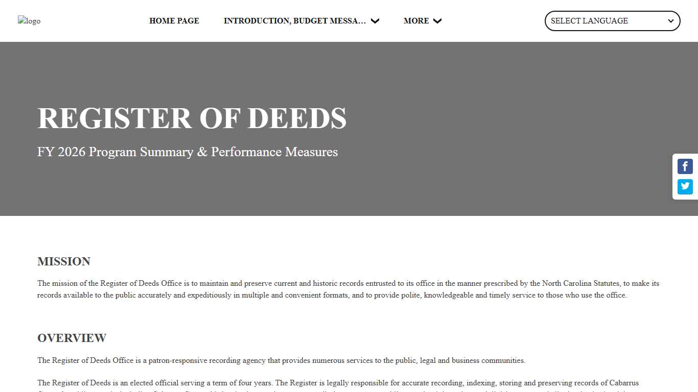 FY 26 Adopted Budget